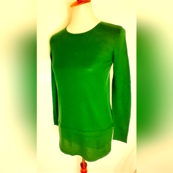 J. JILL WASHABLE MERINO WOOL SWEATER - Picture 1 of 5